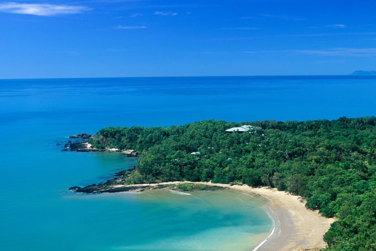 Thala Beach Lodge Aerial