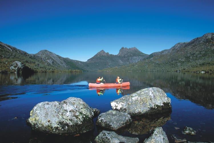 Canoeing On Lake