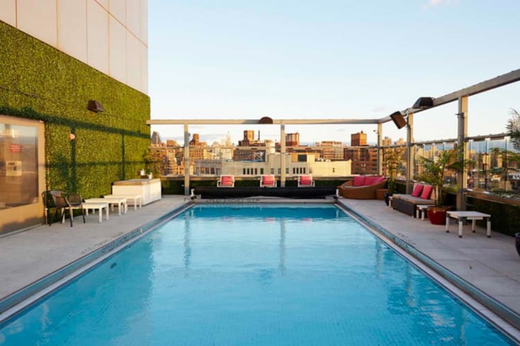Pool area
