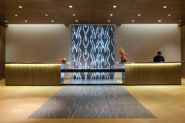 Front Desk Light Wall