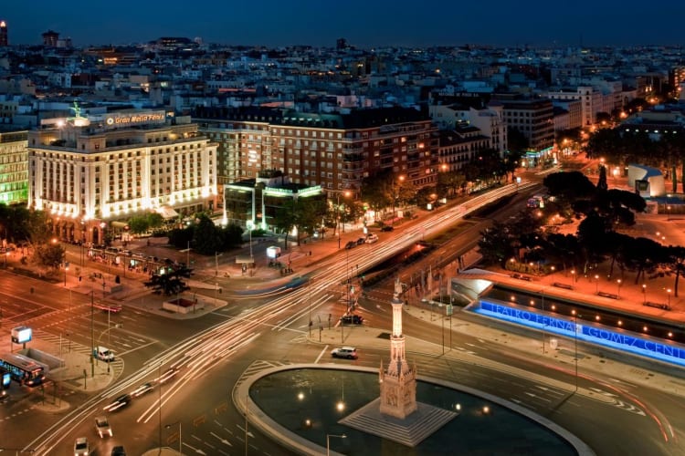 View of Madrid