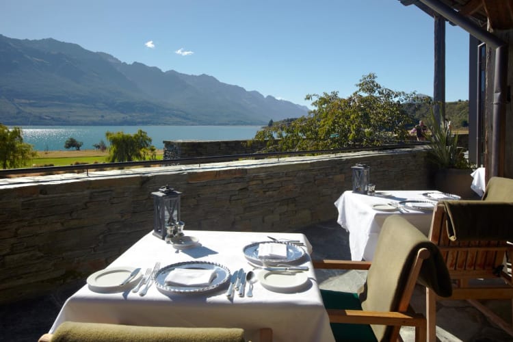 Dining on the Terrace