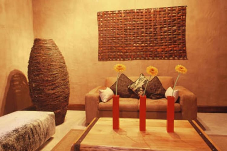 Rustic Seating Area