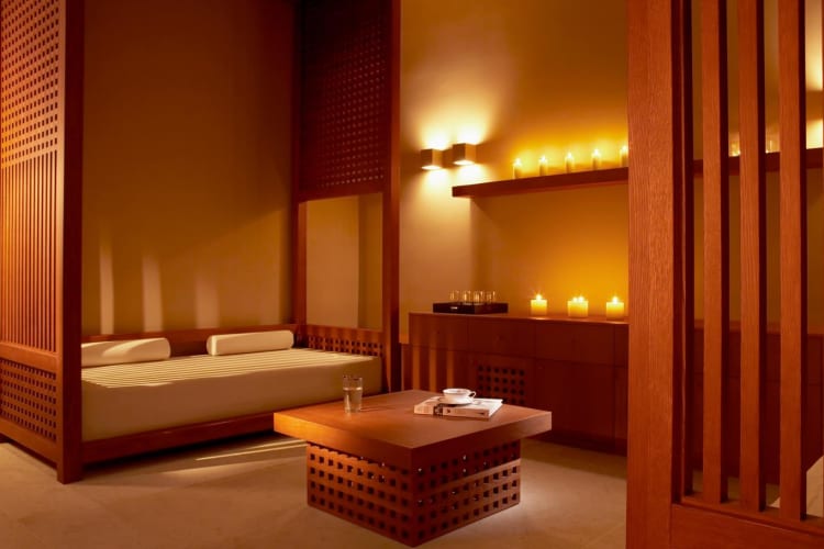 Spa welcome room