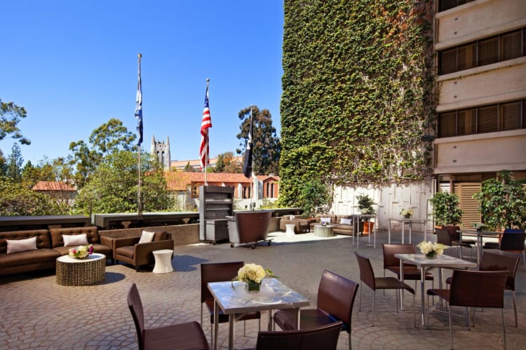 Terrace reception