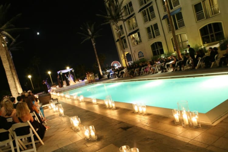 Evening Pool