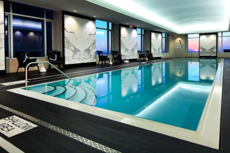 Infinity Salt Water Lap Pool