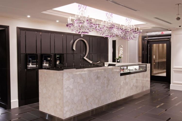 Quartz Crystal Spa Reception
