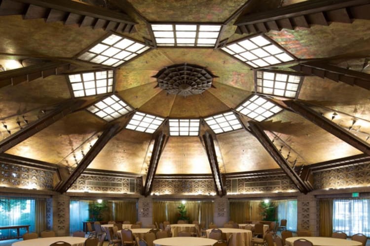 Opulent ceiling