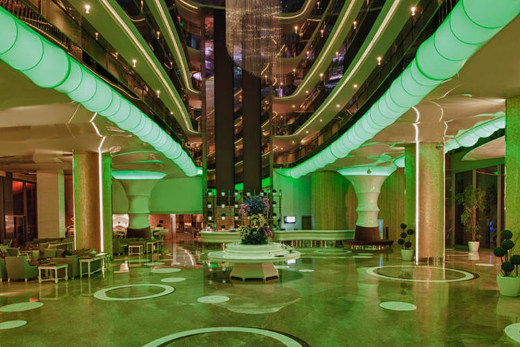 First floor lobby