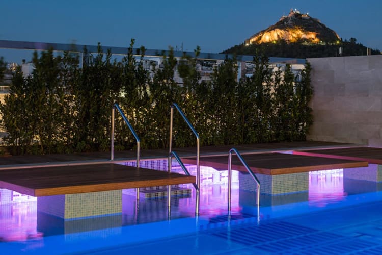 Pool-at-night