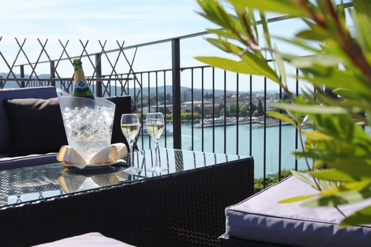 Roof top terrace