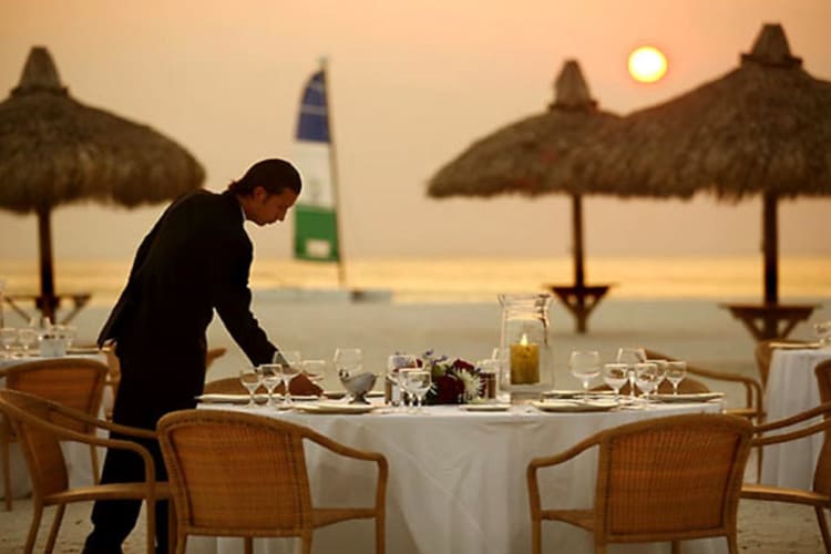 Dinner On The Beach