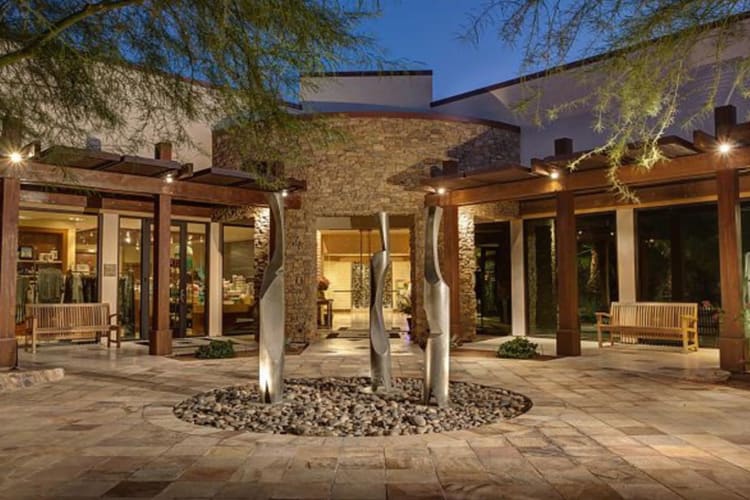 Spa Entrance