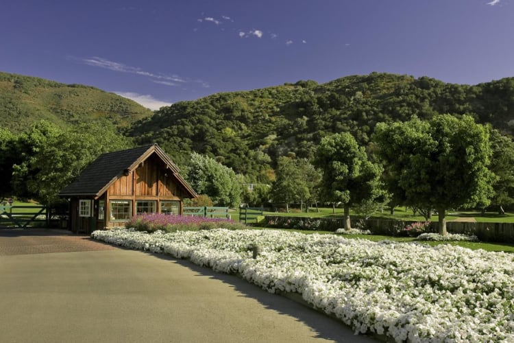 Ranch entrance