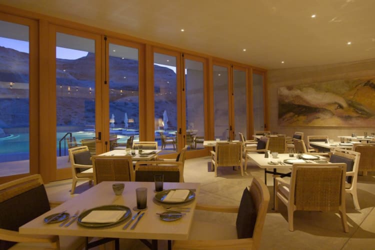Amangiri Dining