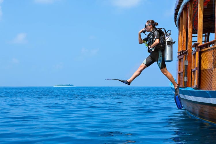 Diving Water