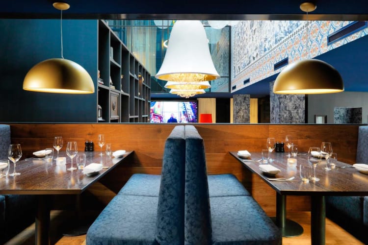 Bluespoon Restaurant Booth