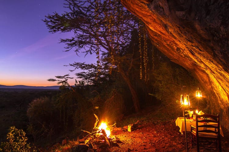 Dining by night
