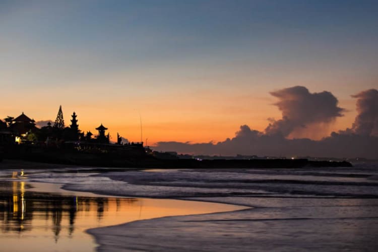 Echo Beach at sunset