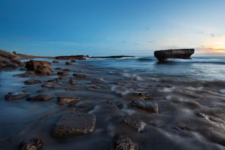 Echo Beach low tide