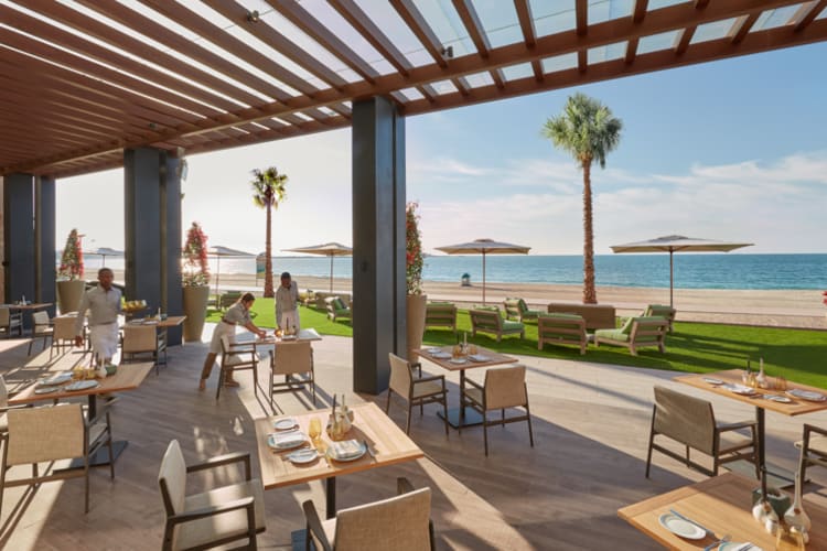 The Bay Restaurant, Terrace