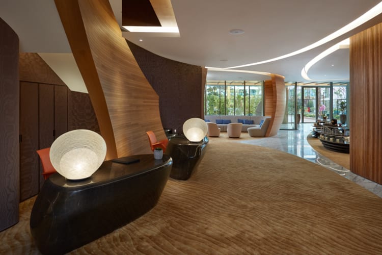 Spa reception