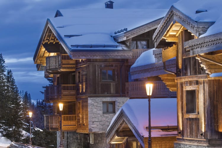 Exterior at night