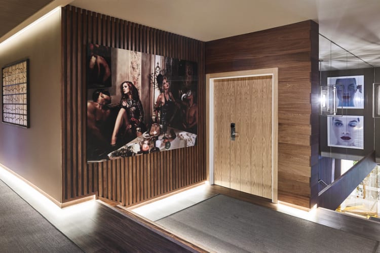 Nobu marbella corridor