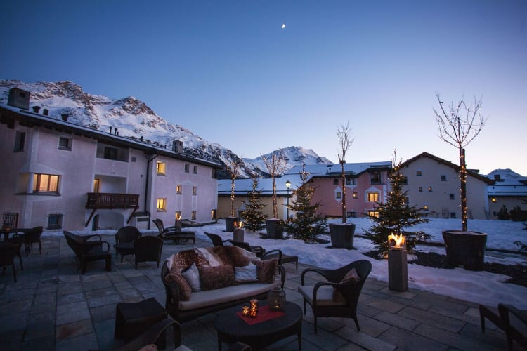 Terrace in the evening