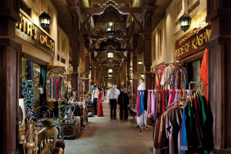 Souk Interior Shopping Single Walkway