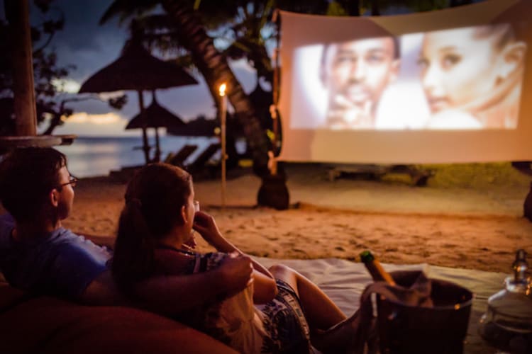 Beach cinema