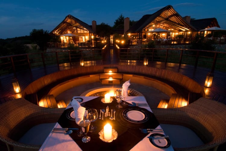 Main Lodge at Night