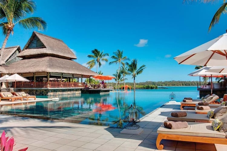Resort and coastline