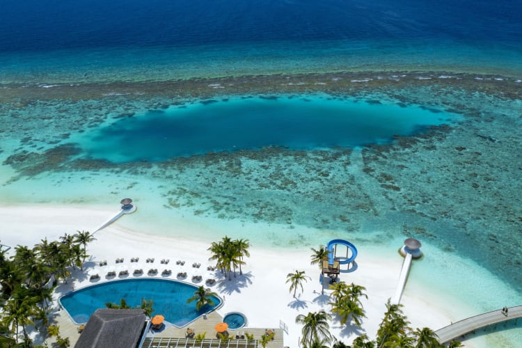 OBLU SELECT at Sangeli AERIAL VIEW SANGS Pool and Beach