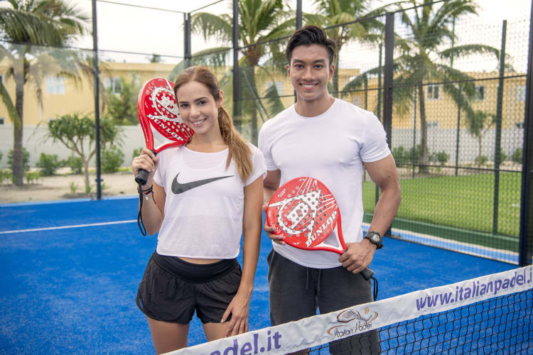 Tennis and paddle courts