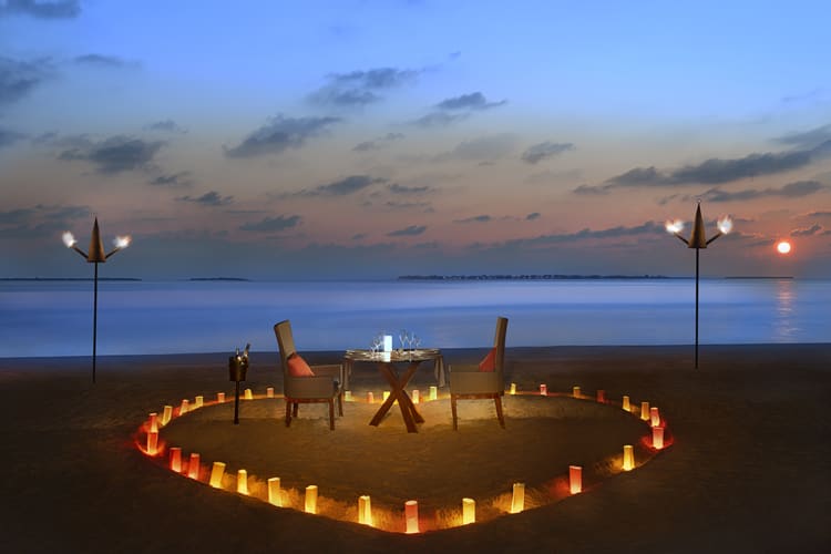 Romantic dinner