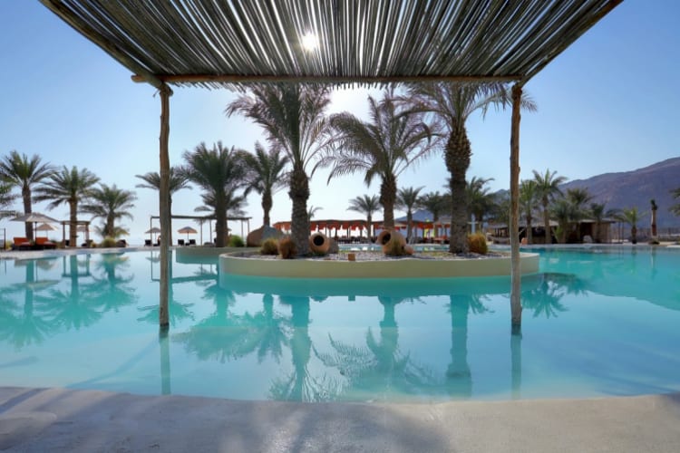 Pool and beach