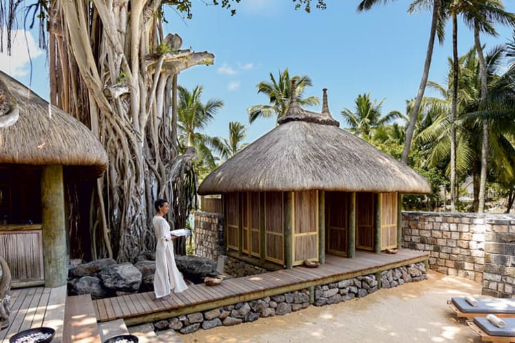 Spa treatment pavillions