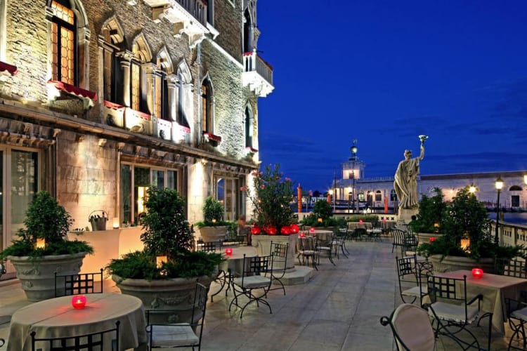 Hotel at night