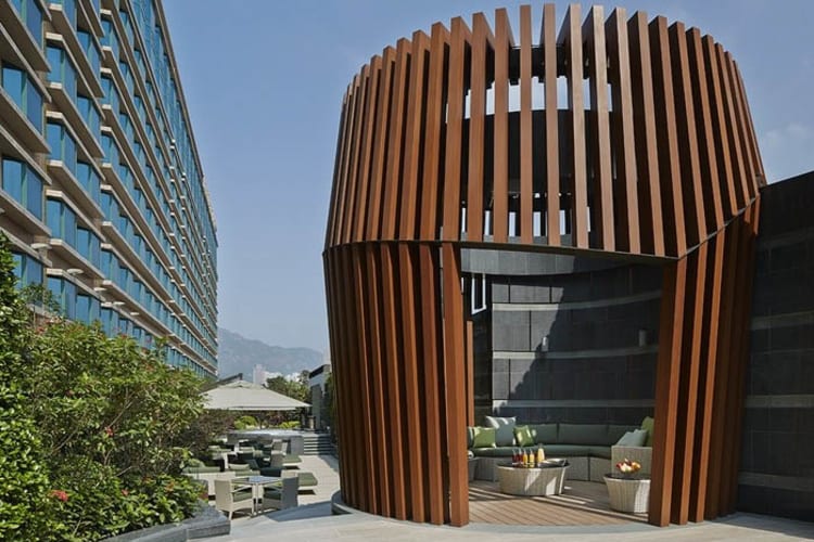 Outside seating