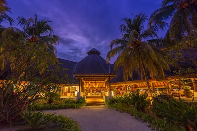 Hotel sunset