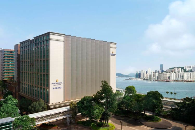 Exterior of hotel