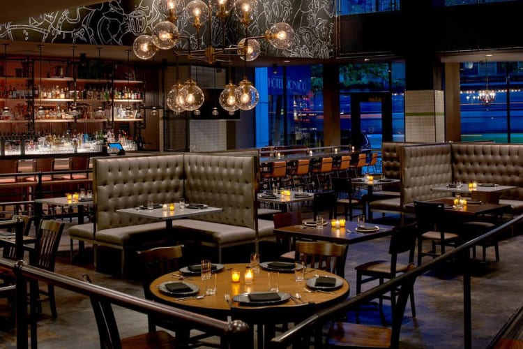 Bar area
