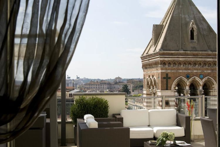 Rooftop bar