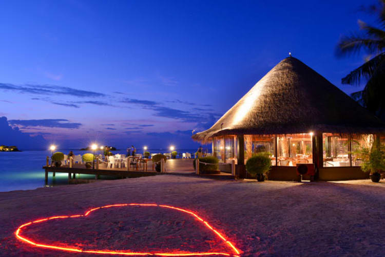 Dining at night