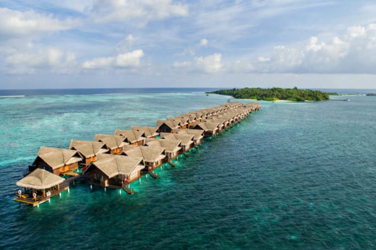 Aerial Ocean Villa
