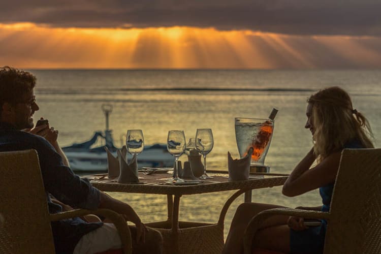 Sunset dining