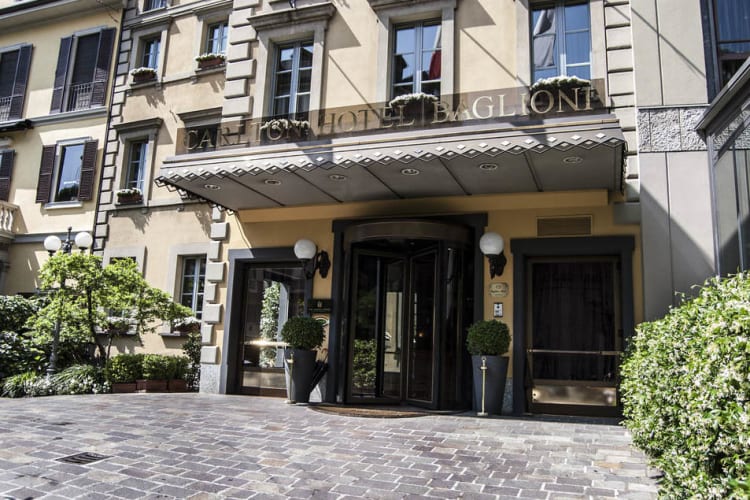 Exterior of hotel