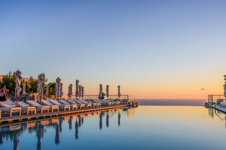 Infinity Pool at Sunset